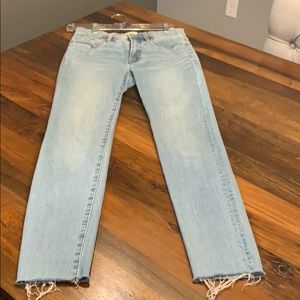J. Crew High-Rise Toothpick Jeans